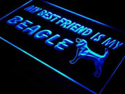Best Friend Beagle LED Light Sign - LED Gift Works