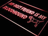 Best Friend Bloodhound LED Light Sign - Way Up Gifts