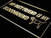 Best Friend Bloodhound LED Light Sign - Way Up Gifts