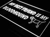 Best Friend Bloodhound LED Light Sign - Way Up Gifts