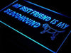 Best Friend Bloodhound LED Light Sign - Way Up Gifts