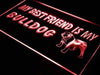 Best Friend Bulldog LED Light Sign - Way Up Gifts