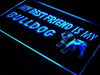 Best Friend Bulldog LED Light Sign - Way Up Gifts