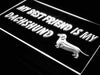 Best Friend Dachshund LED Light Sign - Way Up Gifts