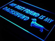 Best Friend Dachshund LED Light Sign - LED Gift Works