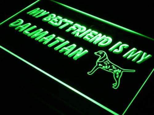 Best Friend Dalmatian LED Light Sign - LED Gift Works