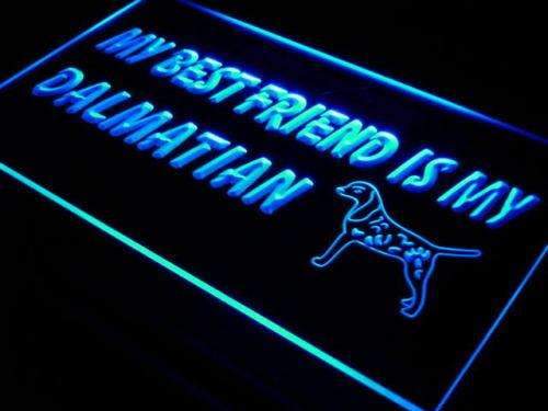 Best Friend Dalmatian LED Light Sign - LED Gift Works