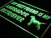 Best Friend Labrador Retriever LED Light Sign - LED Gift Works