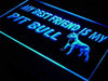 Best Friend Pit Bull LED Light Sign - Way Up Gifts