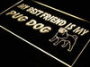 Best Friend Pug Dog LED Light Sign - Way Up Gifts