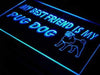 Best Friend Pug Dog LED Light Sign - Way Up Gifts