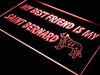 Best Friend Saint Bernard LED Light Sign - Way Up Gifts