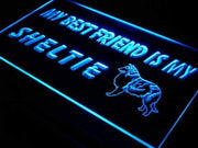 Best Friend Sheltie LED Light Sign - LED Gift Works