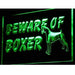 Beware of Boxer Dog LED Light Sign - Way Up Gifts
