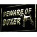 Beware of Boxer Dog LED Light Sign - Way Up Gifts