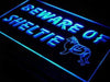 Beware of Sheltie Shetland Sheepdog LED Light Sign - Way Up Gifts