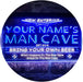 Personalized Sports Baseball Theme Man Cave LED Light Sign - Way Up Gifts