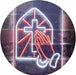 Christianity Cross Hands Praying LED Light Sign - Way Up Gifts