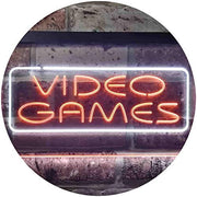 Video Games LED Light Sign - LED Gift Works