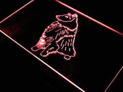 Bi Black Sheltie LED Light Sign - LED Gift Works