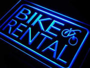 Bicycle Bike Rental LED Light Sign - LED Gift Works