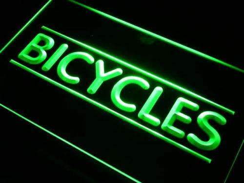 Bikes Bicycles Shop LED Light Sign - LED Gift Works