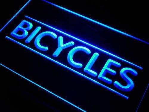 Bikes Bicycles Shop LED Light Sign - LED Gift Works