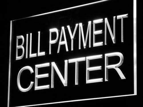 Bill Payment Center LED Light Sign - Way Up Gifts