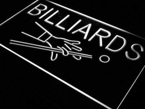 Billiards LED Light Sign - LED Gift Works