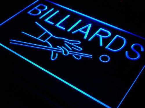 Billiards LED Light Sign - LED Gift Works