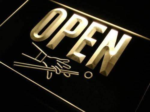 Billiards Pool Hall Open LED Light Sign - Way Up Gifts
