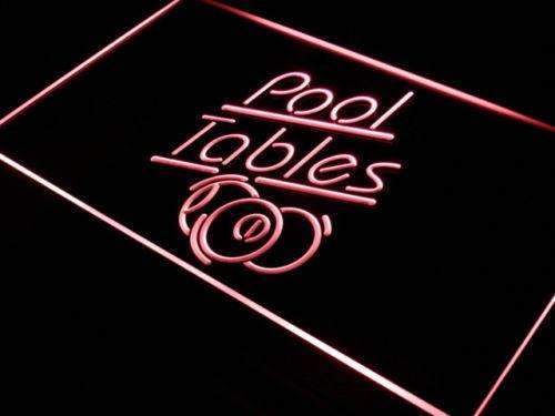 Billiards Pool Tables LED Light Sign - Way Up Gifts