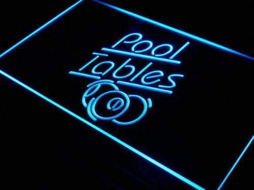 Billiards Pool Tables LED Light Sign - Way Up Gifts