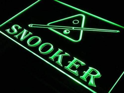 Billiards Snooker LED Light Sign - Way Up Gifts