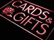 Birthday Cards Gift Shop LED Light Sign - LED Gift Works