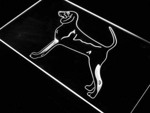 Black & Tan Coonhound LED Light Sign - LED Gift Works