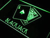 Blackjack Poker LED Light Sign - Way Up Gifts