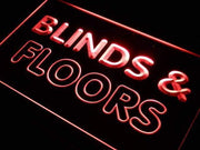 Blinds & Floors Services LED Light Sign - LED Gift Works