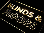 Blinds & Floors Services LED Light Sign - LED Gift Works
