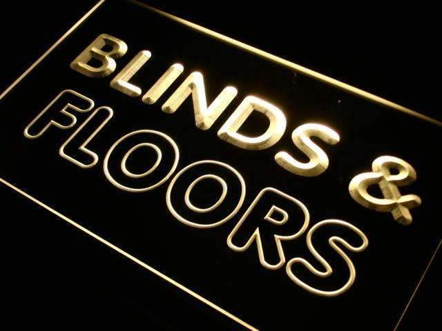 Blinds & Floors Services LED Light Sign - LED Gift Works