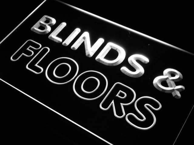 Blinds & Floors Services LED Light Sign - LED Gift Works