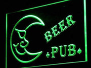 Blue Moon Beer Pub LED Light Sign - LED Gift Works