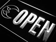 Blue Moon Open LED Light Sign - LED Gift Works