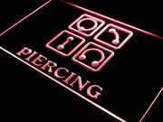 Body Ear Piercing LED Light Sign - LED Gift Works