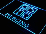 Body Ear Piercing LED Light Sign - LED Gift Works