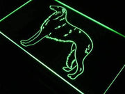 Borzoi Russian Wolfhound LED Light Sign - LED Gift Works