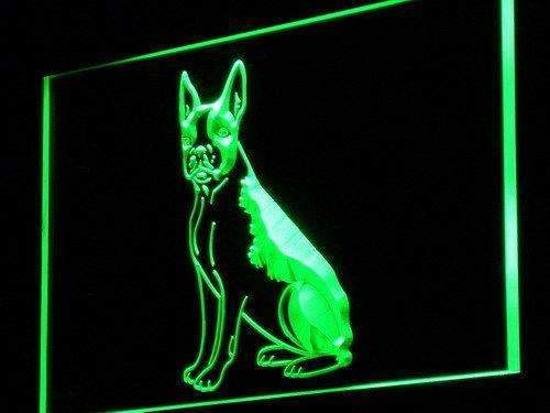 Boston Terrier Dog LED Light Sign - LED Gift Works