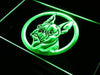 Boston Terrier Head LED Light Sign - Way Up Gifts