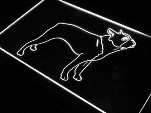 Boston Terrier LED Light Sign - Way Up Gifts