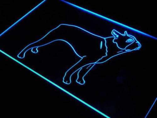 Boston Terrier LED Light Sign - Way Up Gifts
